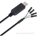 USB to TTL Serial Adapter Cable TX/RX Signal